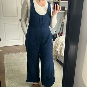 Ace & Jig Johnny Cotton Jumper Jumpsuit in Cosmos Size Medium